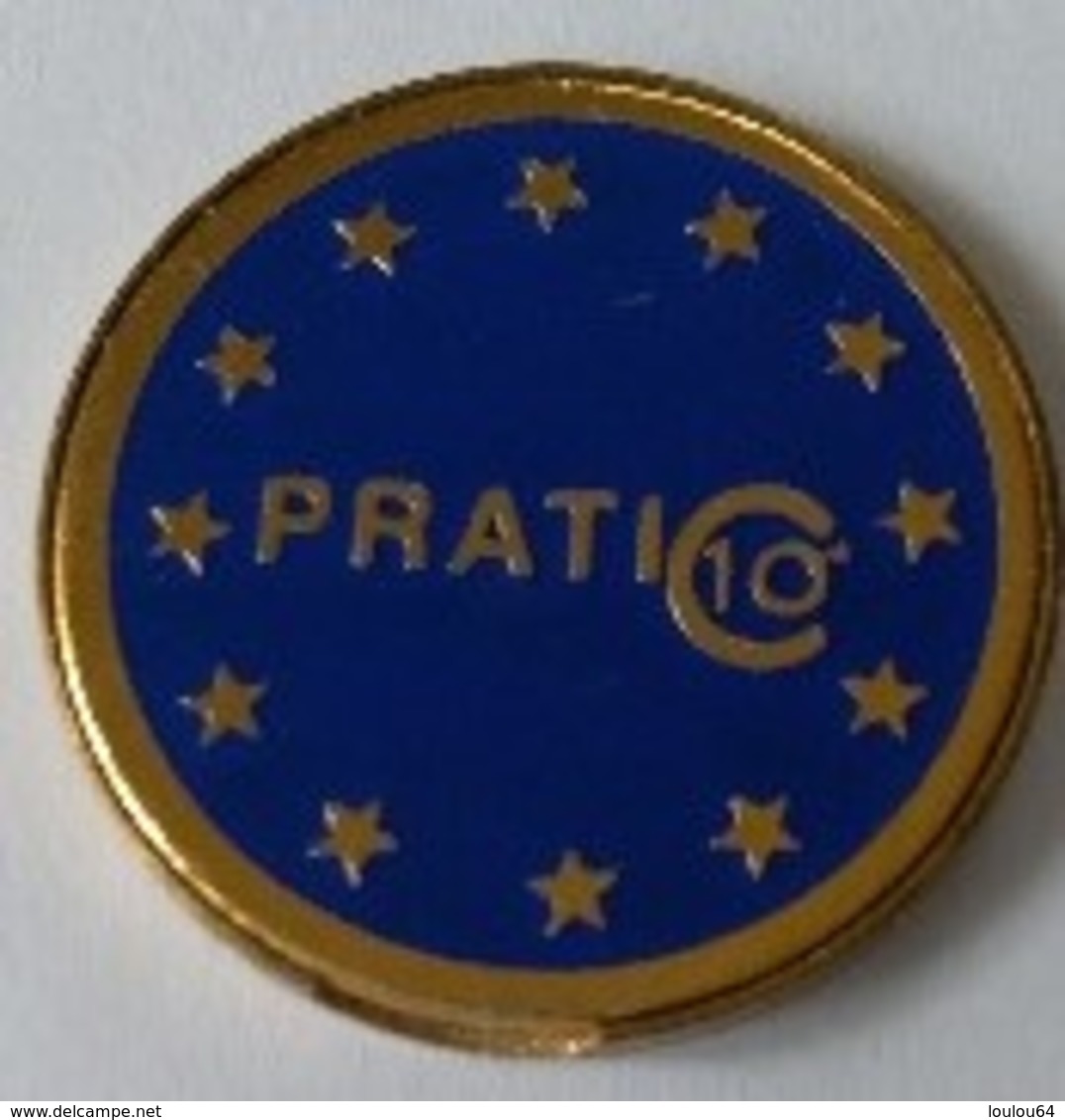 Jeton De Caddie - PRATIC10 - En Métal - Neuf - - Trolley Token/Shopping Trolley Chip