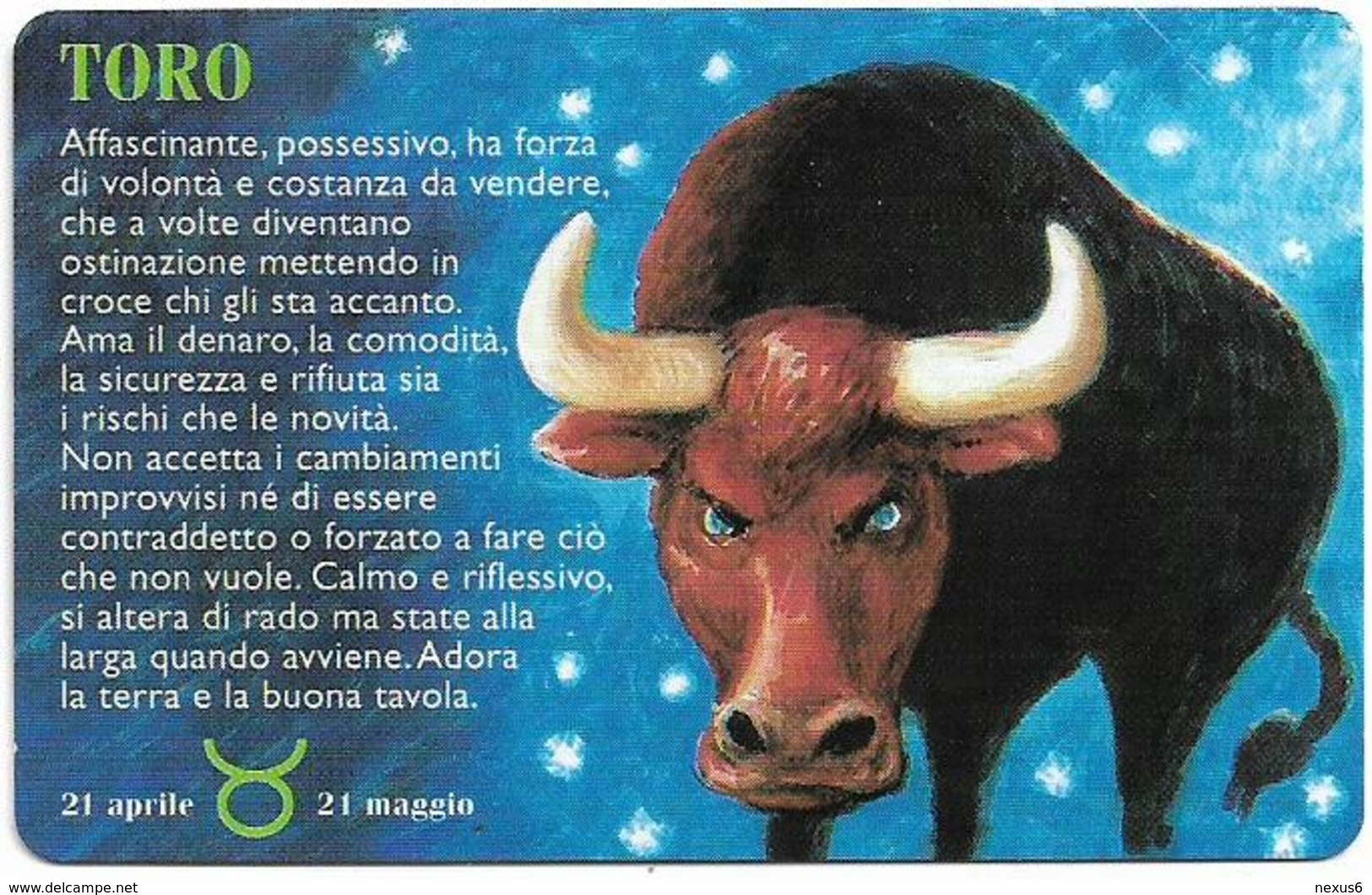 San Marino - Toro Taurus Zodiac - 3.000L, 35.000ex, 08.1997, Mint - San Marino