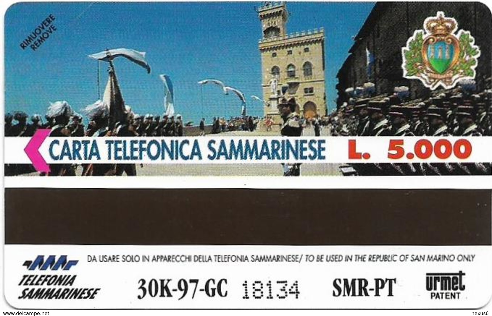 San Marino - Bilancia Libra Zodiac - 5.000L, 30.000ex, 08.1997, Mint - Saint-Marin