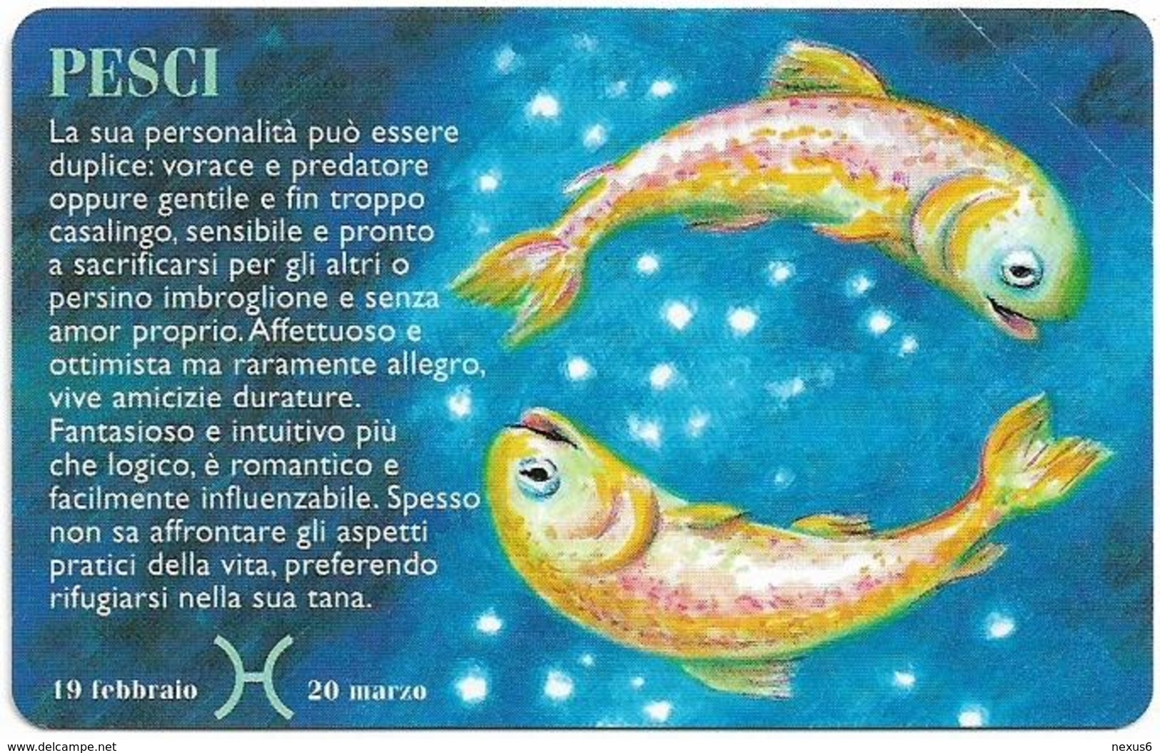 San Marino - Pesci Pisces Zodiac - 10.000L, 25.000ex, 08.1997, Mint - Saint-Marin