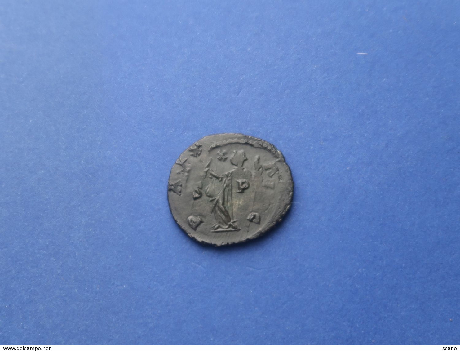 CARAUSIUS  ( 287 - 293) AD  -  AE   4,01 Gr  -  25 Mm  -  Camalodinum - Colchester -  V.Z. SUPER! - A.Z. Dubbelslag - La Tétrarchie (284 à 307)