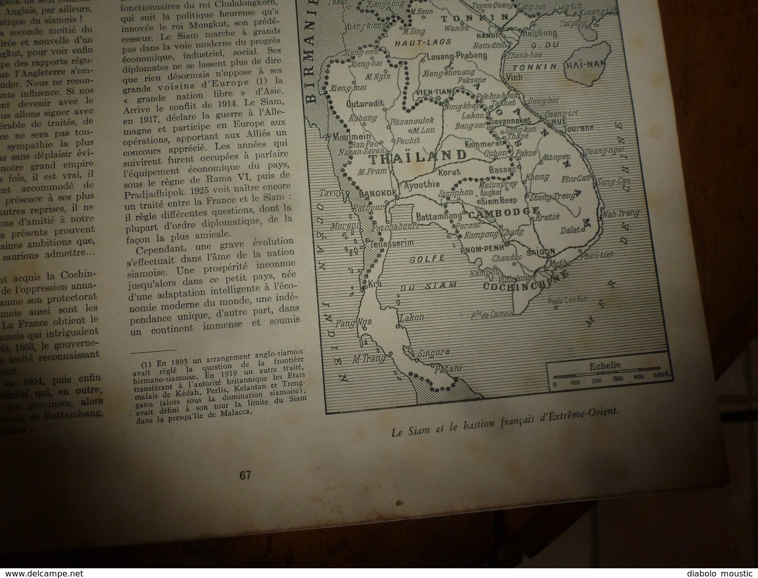 1941 L'ILLUSTRATION :Col de la Forele;Château de Villandry;Relations FRANCE-SIAM dans l'histoire ; Les Dombes; etc