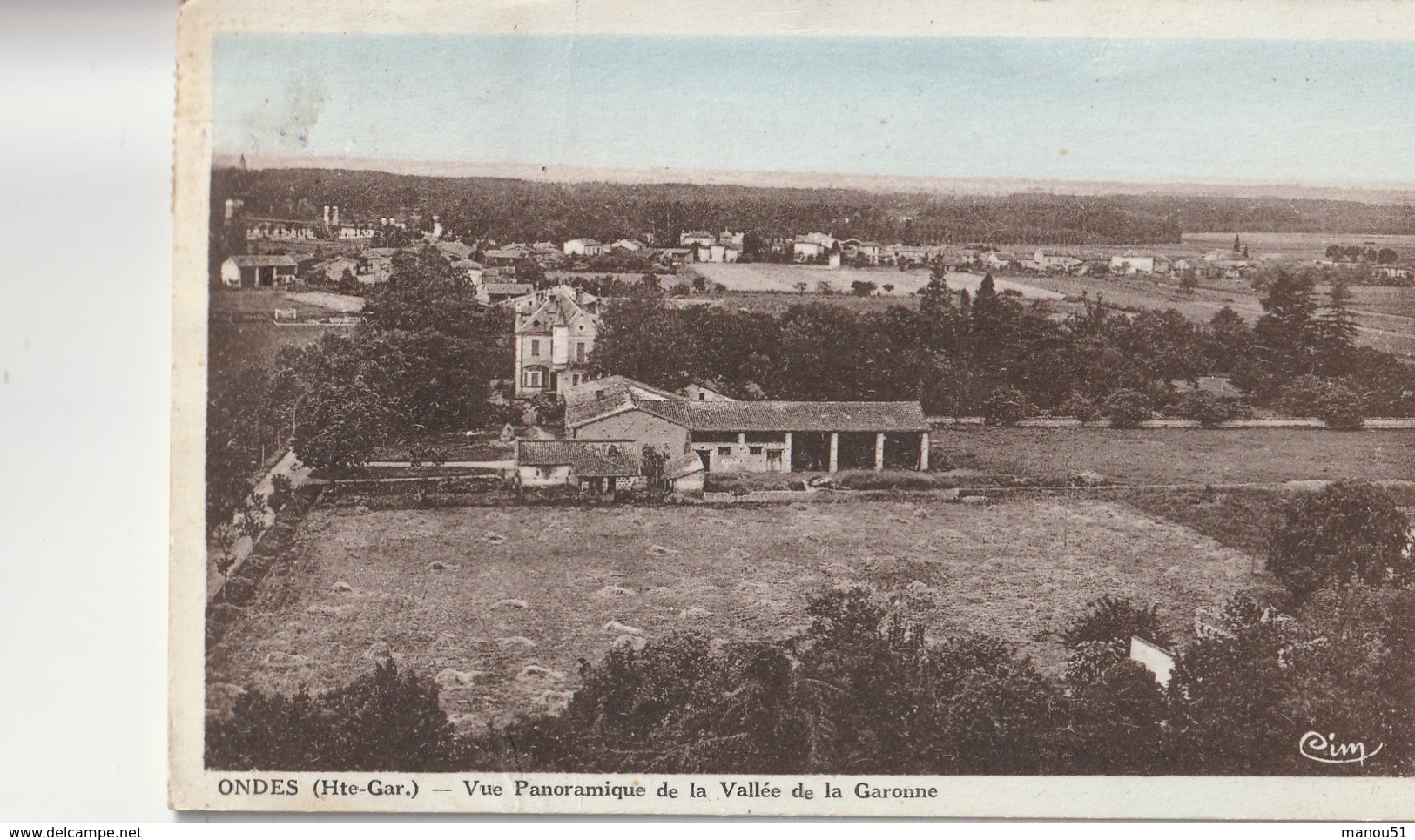 ONDES  Vue Panoramique De La Vallée De La Garonne - Altri & Non Classificati