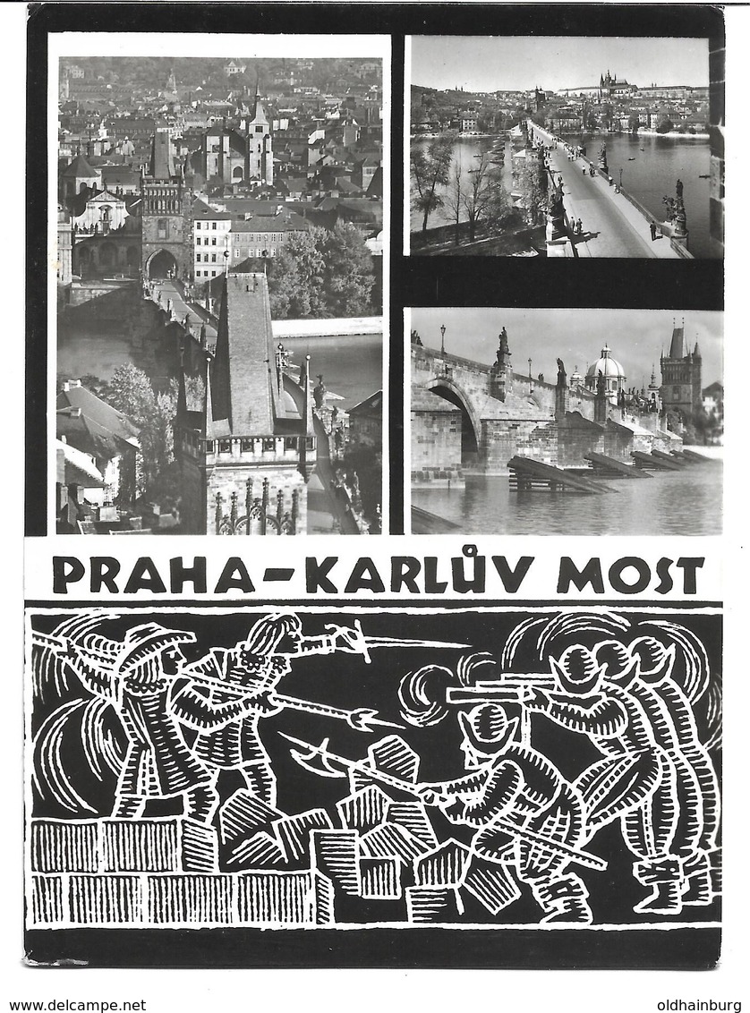 3080t: AK Praha- Karluv Most, Gelaufen 1970 Nach Wien - Tsjechië