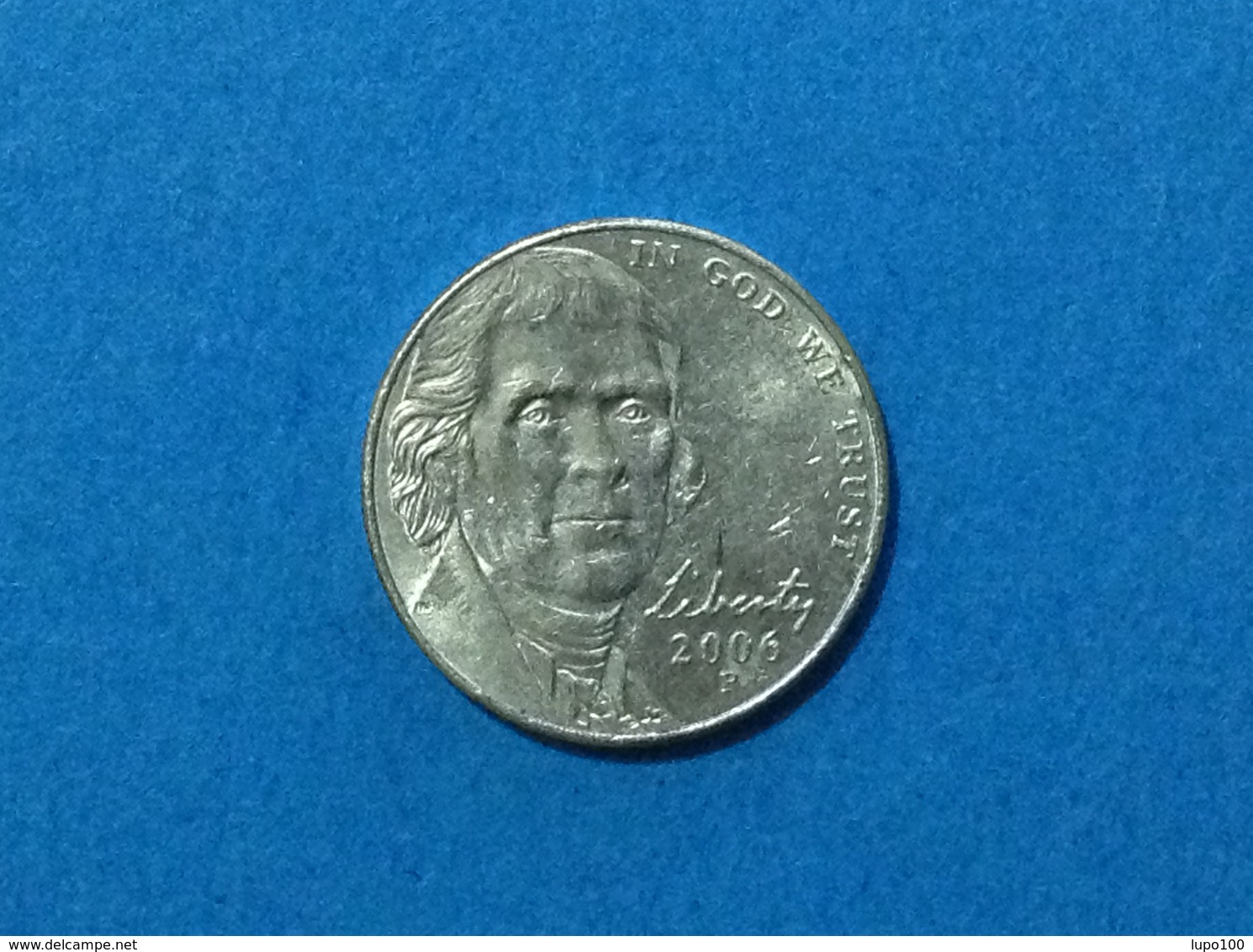 UNITED STATES OF AMERICA USA FIVE CENTS JEFFERSON 2006 P - 1938-…: Jefferson