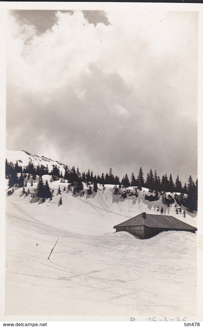 SUISSE---LA CURE--chalet Du Reculé--photo  RENE  Morez Les Rousses--voir 2 Scans - Autres & Non Classés