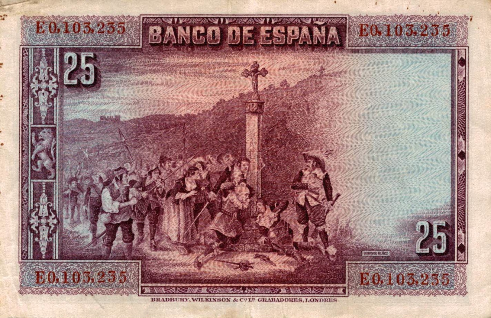 7897-2019    BILLET  DE BANQUE ESPAGNE - Other & Unclassified