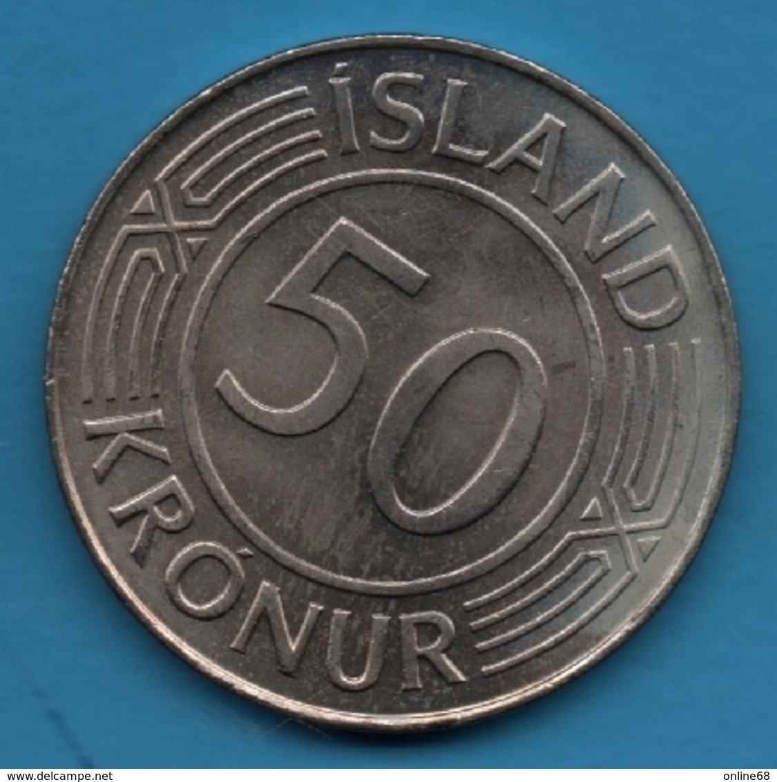 ISLAND 50 KRONUR 1980 KM# 19 - Islandia