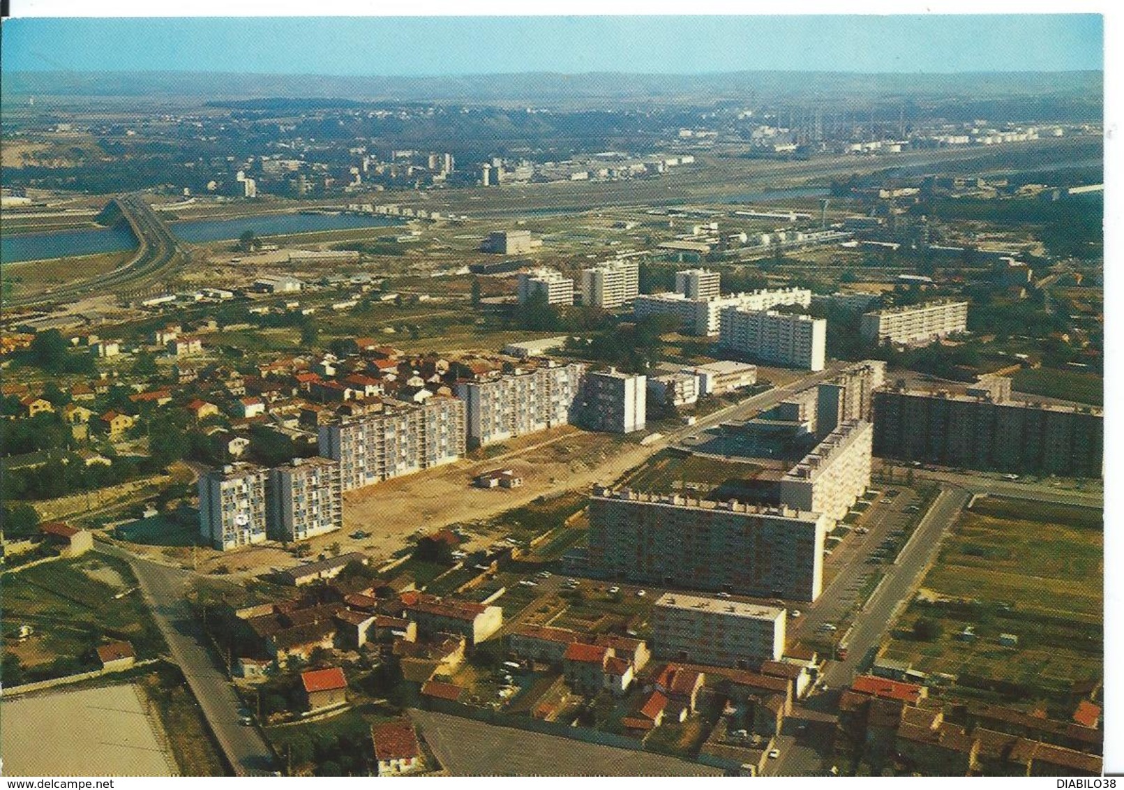 ***   PIERRE BÉNITE  (   RHONE )  VUE AÉRIENNE SUR HAUTE ROCHE - Pierre Benite