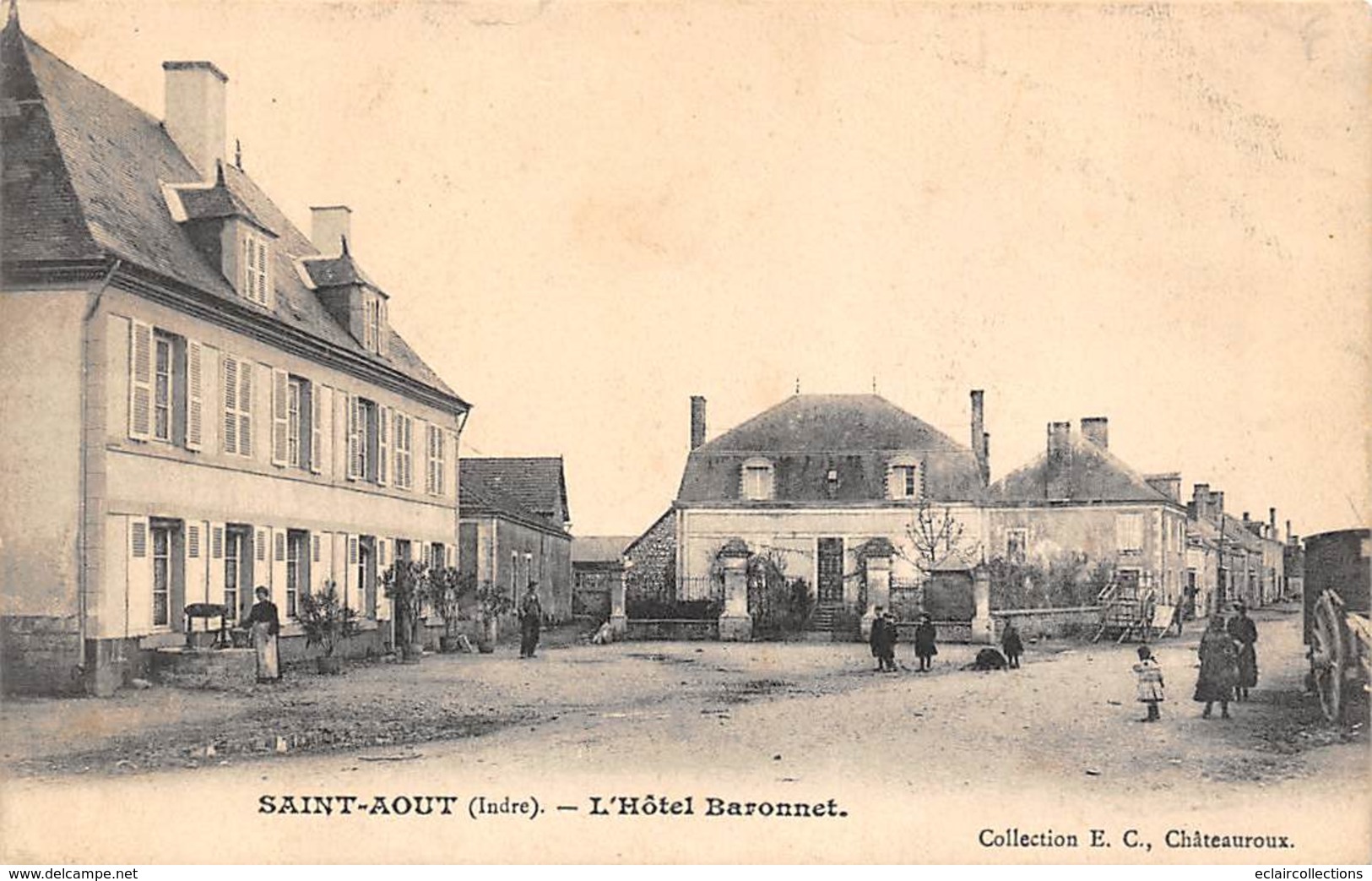 Saint Aout        36       L'Hôtel Barronet  2    (voir Scan) - Altri & Non Classificati