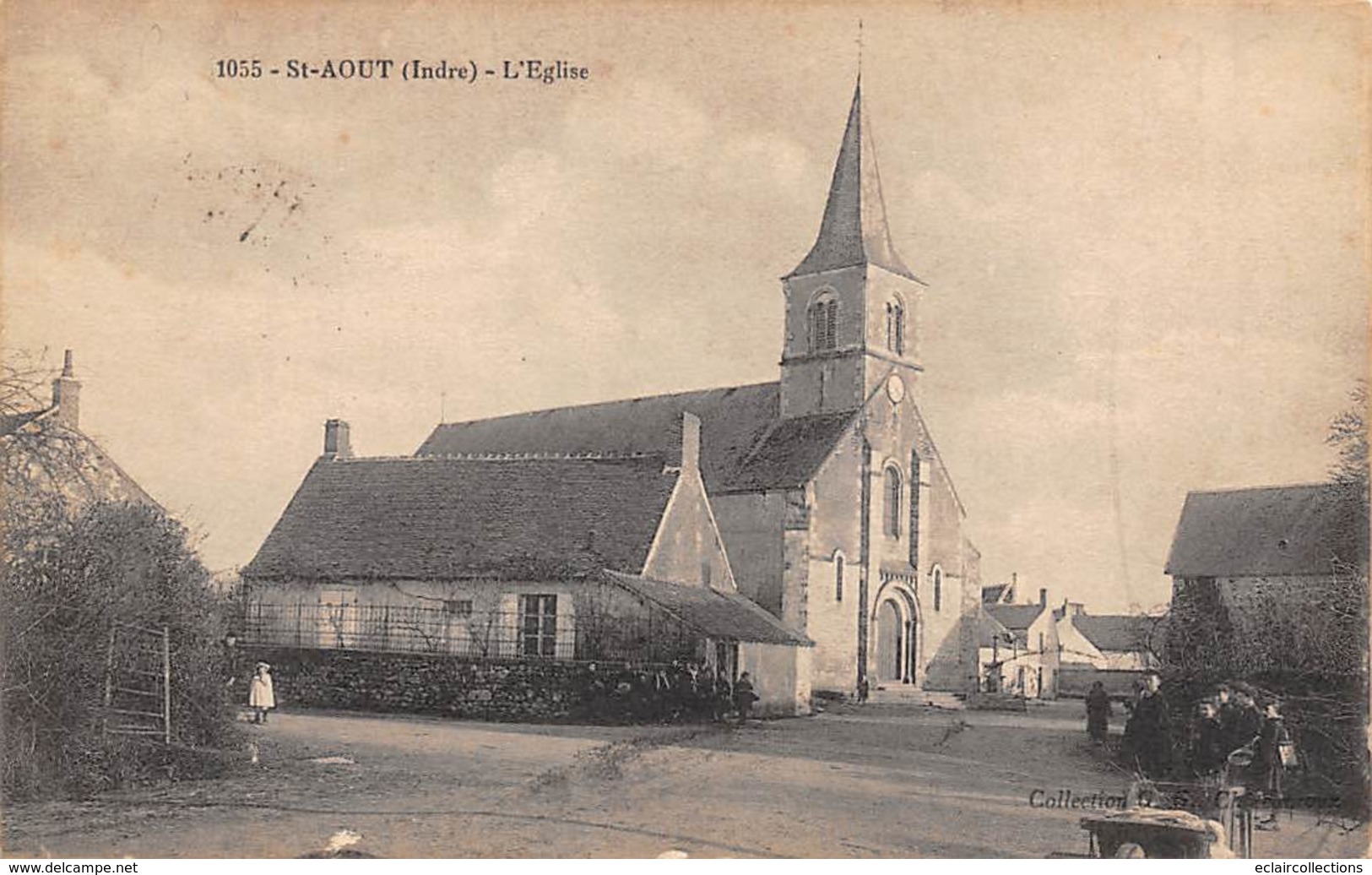 Saint Aout        36       L'Eglise        (voir Scan) - Other & Unclassified