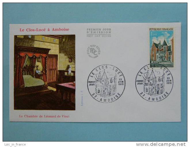 Castle Of Leonardo Da Vinci FDC 26611 - Castles