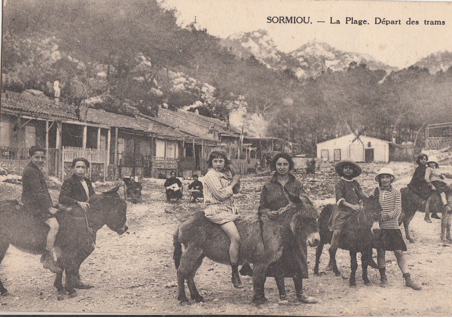 Sormiou La Plage Depart Des Trams - Other & Unclassified