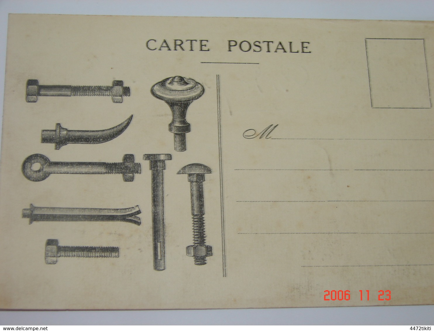 C.P.A.- Hautes Rivières (08) - Boulonnerie Ferronnerie - Maison Barré Servais - Années 1920 - SUP (BQ 64) - Autres & Non Classés