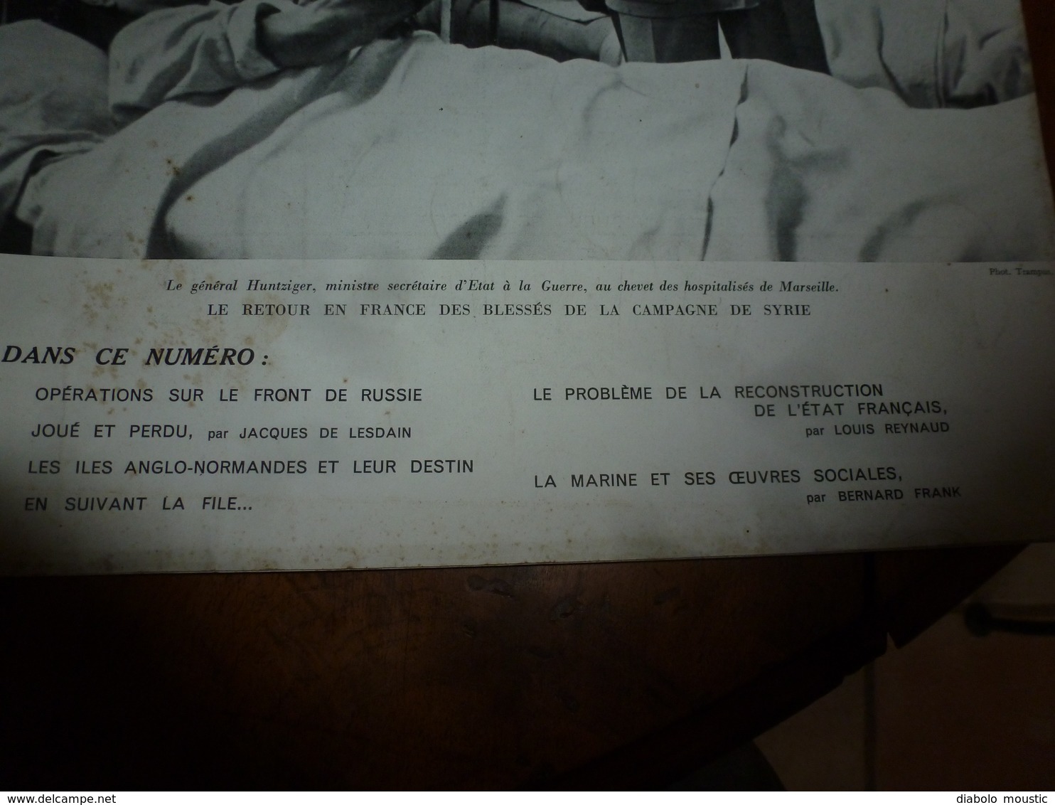 1941 L'ILLUSTRATION : Maurice Arnoux,aviateur;Pétain à Aix-en-P.;Gorey(Jersey);Jeunes Marins Au Cap Matifeu;Russie; Etc - L'Illustration