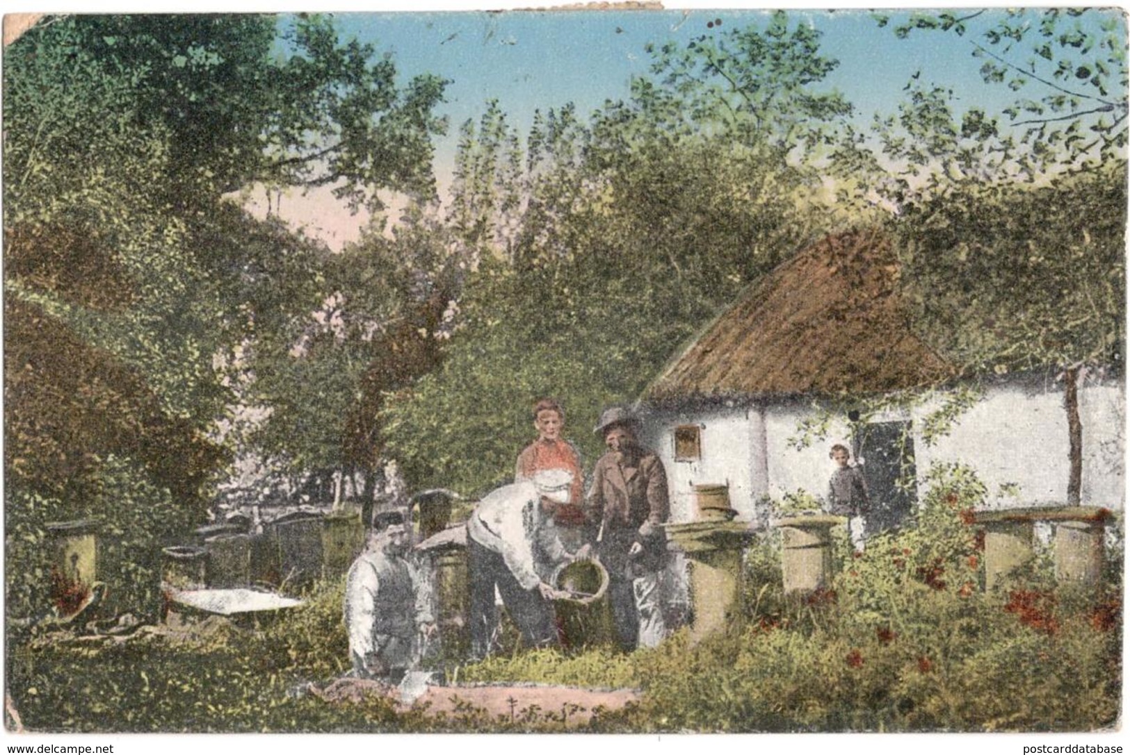 Krajobraz Wiejski - Russische Landschaft - & Farmer - Polonia