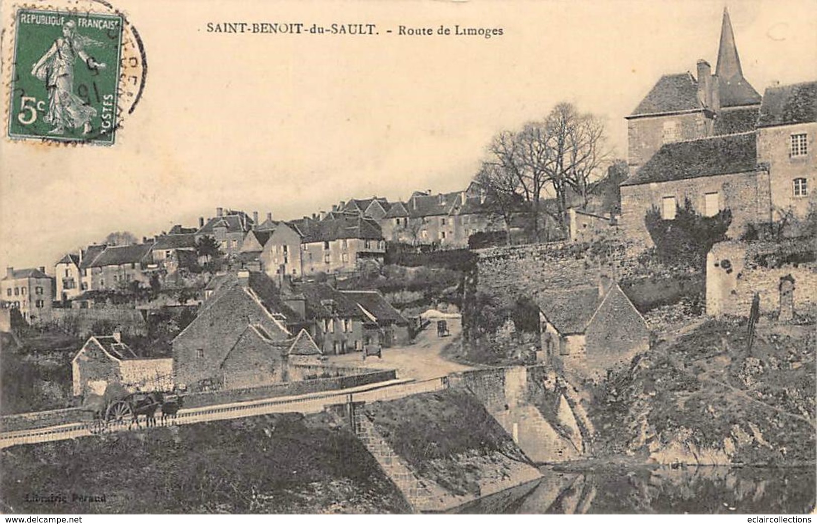 Saint Benoit Du Sault       36          Route  De Limoges             (Voir Scan) - Autres & Non Classés