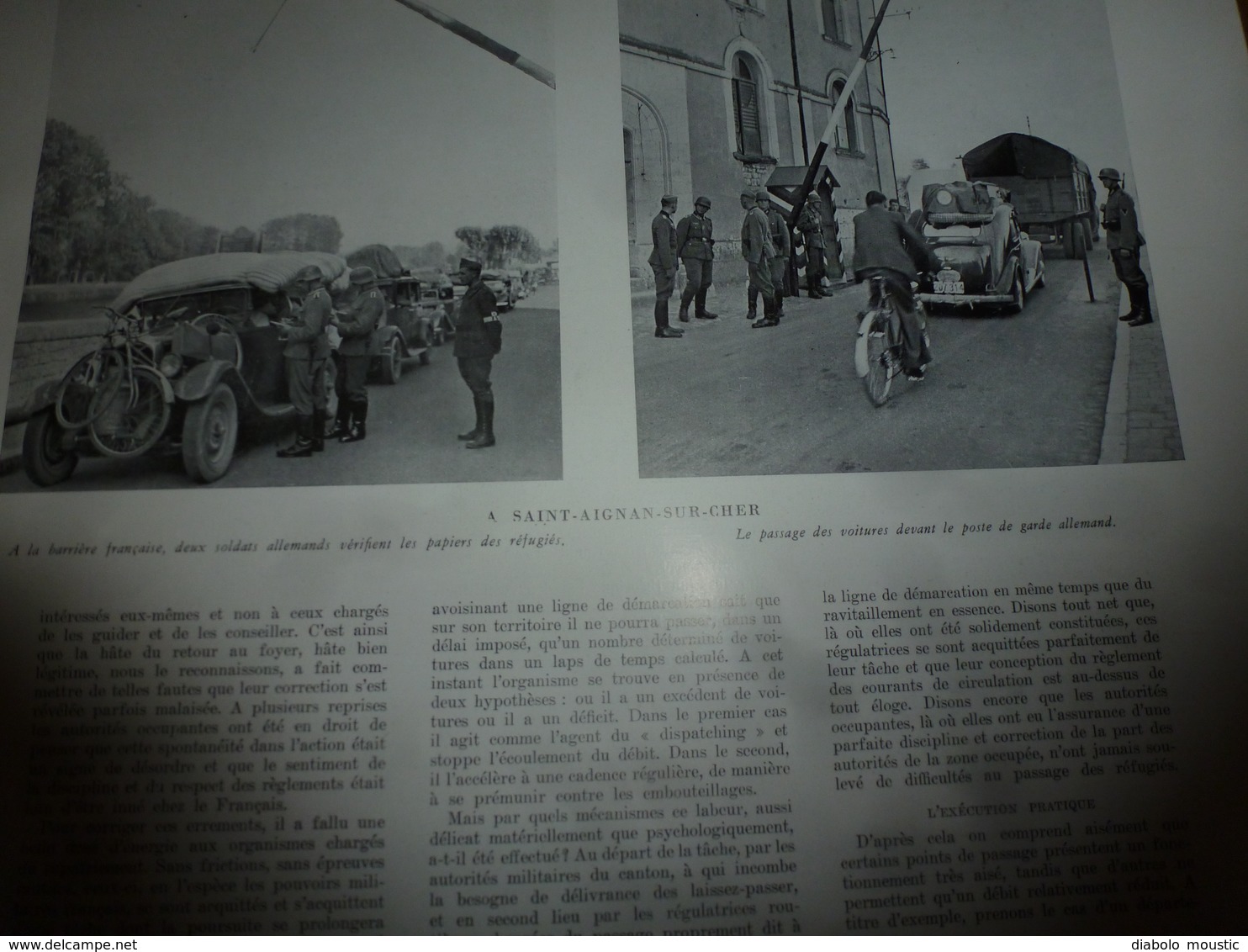 1940 L'ILLUSTRATION : Ecole Polytechnique à Toulouse; Pétain; St-Aignan-sur-Cher; La moison de l'année 40;etc