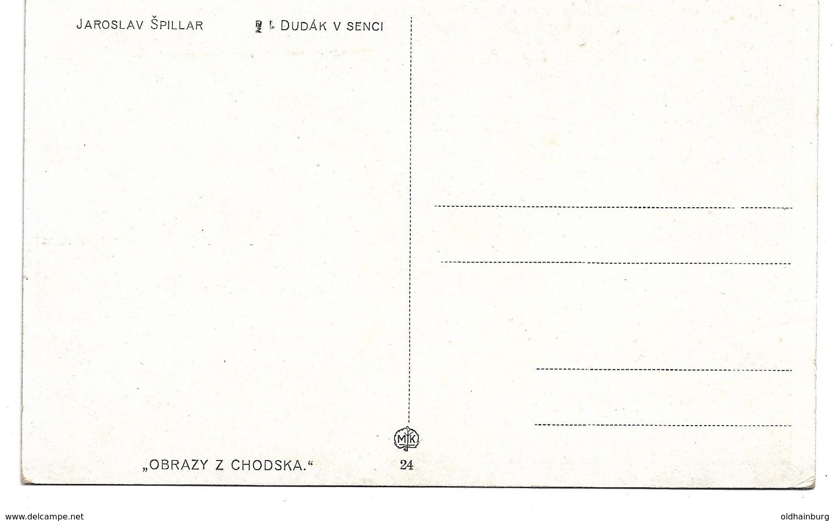 3081b: Tschechische Künstler- AK Jaroslav Spillar - Tsjechië