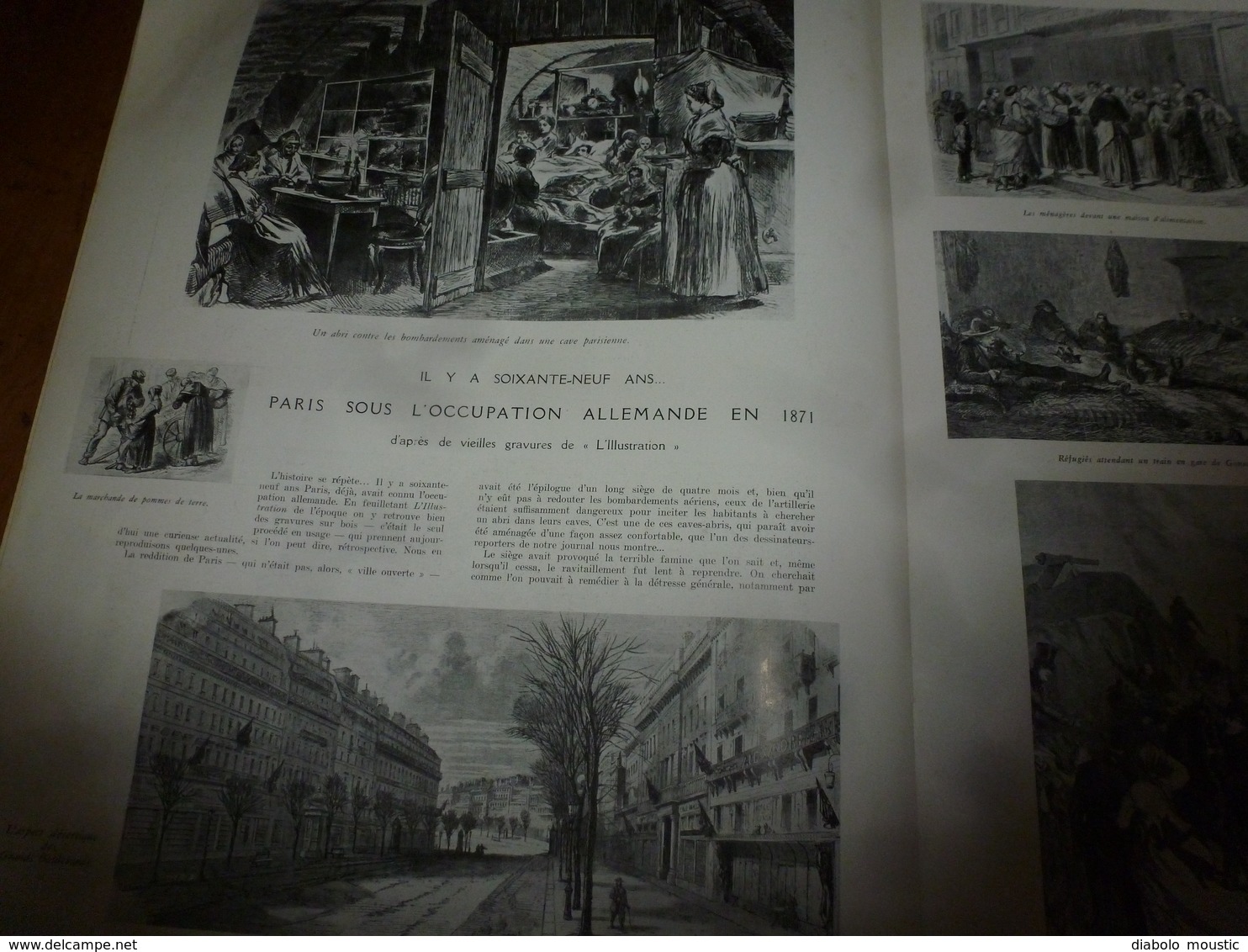 1940 L'ILLUSTRATION : Le cœur breton sur les sanctuaires (Châteaulin, etc) ; Drame de Mers-el-Kébir; etc