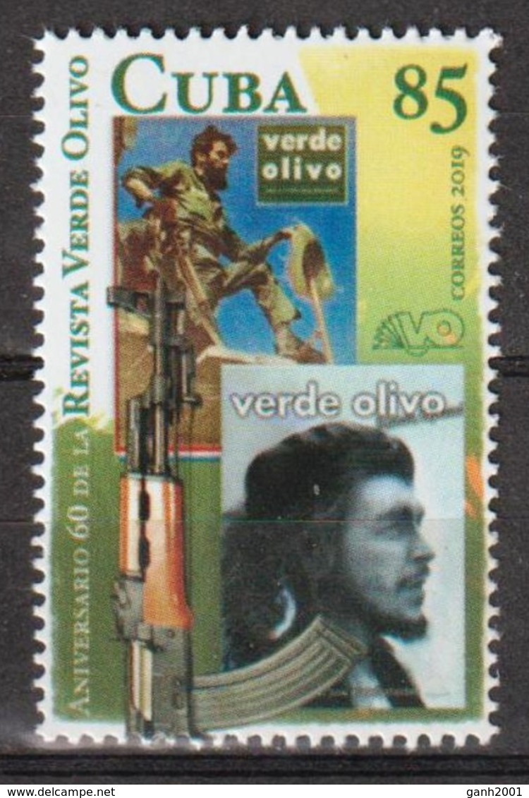 Cuba 2019 / Che Guevara Verde Olivo Magazine MNH / Cu13617  C4 - Nuevos