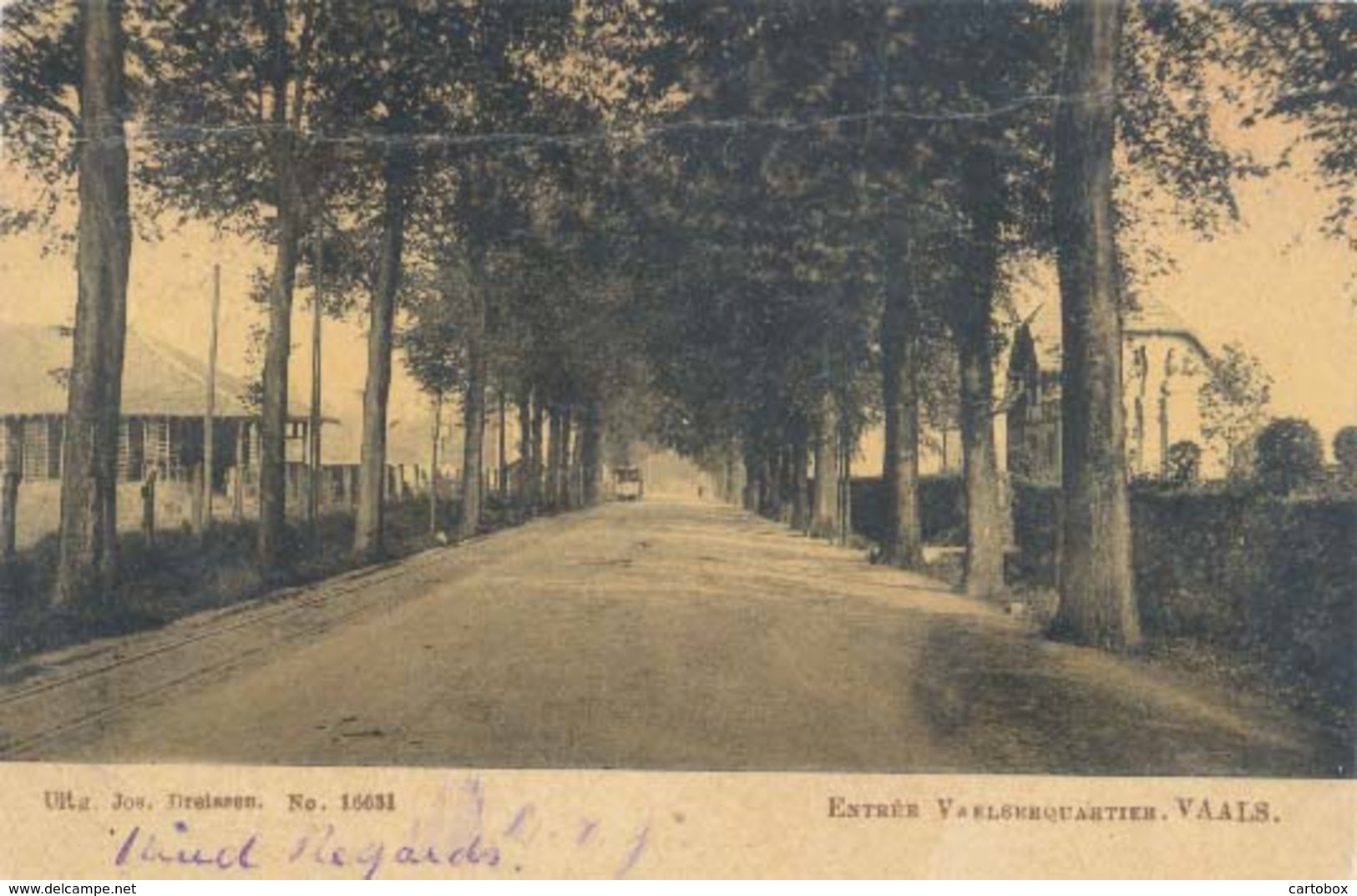 Vaals, Entree Vaelserquartier  ( 3 X Scan)  (Tulpkaart) - Vaals