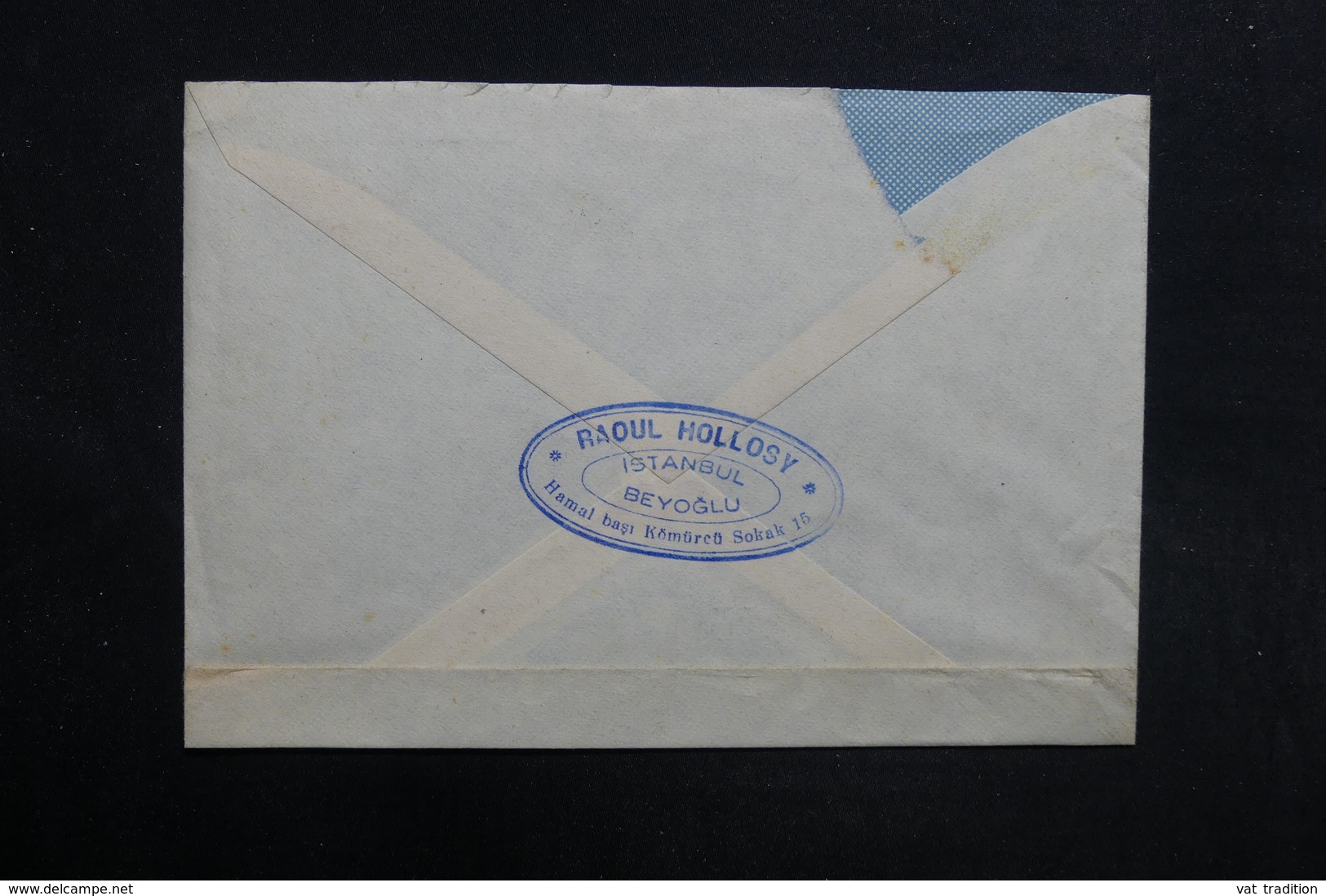 TURQUIE - Enveloppe De Istanbul  Pour Paris En 1947 -  L 31585 - Briefe U. Dokumente