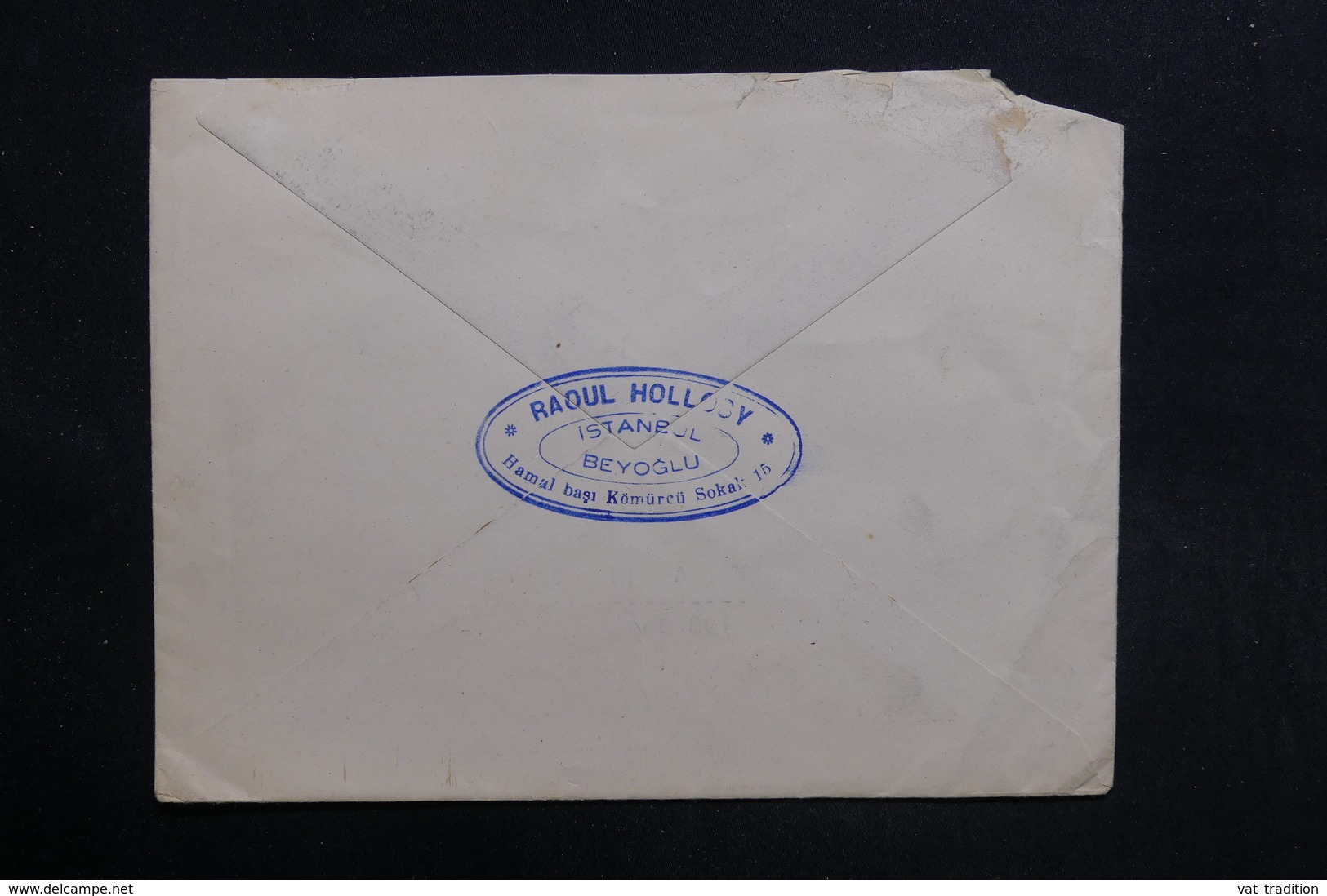 TURQUIE - Enveloppe De Istanbul  Pour Paris En 1947 -  L 31586 - Briefe U. Dokumente