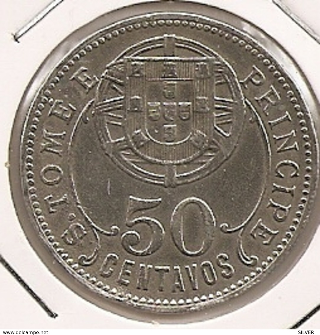 SAO TOME PRINCIPE SAINT THOMAS AND PRINCE $50 CENTAVOS 1929 DIFICILLE ETAT - Sao Tome En Principe