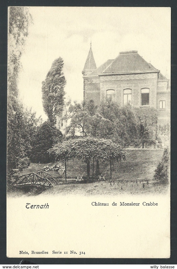 +++ CPA - TERNAT - TERNATH - Château De Monsieur Crabbe - Nels Série 11 N° 314   // - Ternat