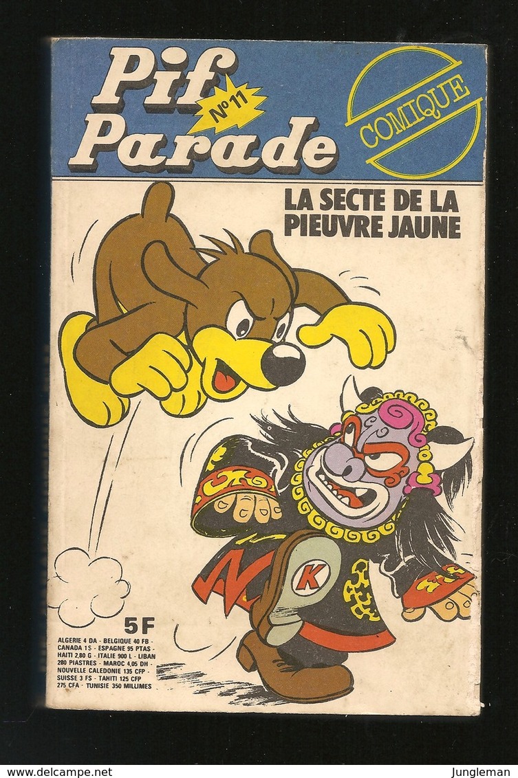 Pif Parade Comique N° 11 - Editions De Vaillant - Pif & Hercule, Placid & Muzo, Les Rigolus & Tristus - DL : Nov 1979 - Pif & Hercule