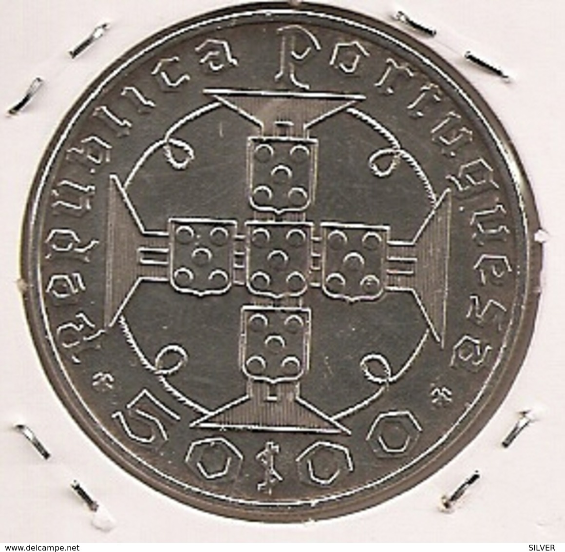 SAO TOME PRINCIPE SAINT THOMAS AND PRINCE 50$ ESCUDOS 1970 SILVER 18.0000 G., 0.6500 RARE - Sao Tome Et Principe