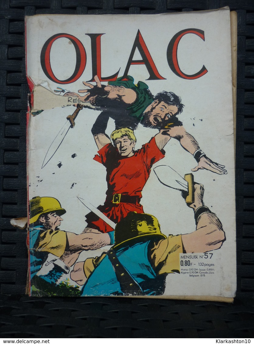 Olac Le Gladiateur Mensuel N°57/ Société Française De Presse Illustrée, 1965 - Piccoli Formati