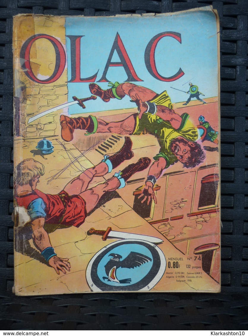 Olac Le Gladiateur Mensuel N°74/ Editions De L'Occident, 1967 - Petit Format