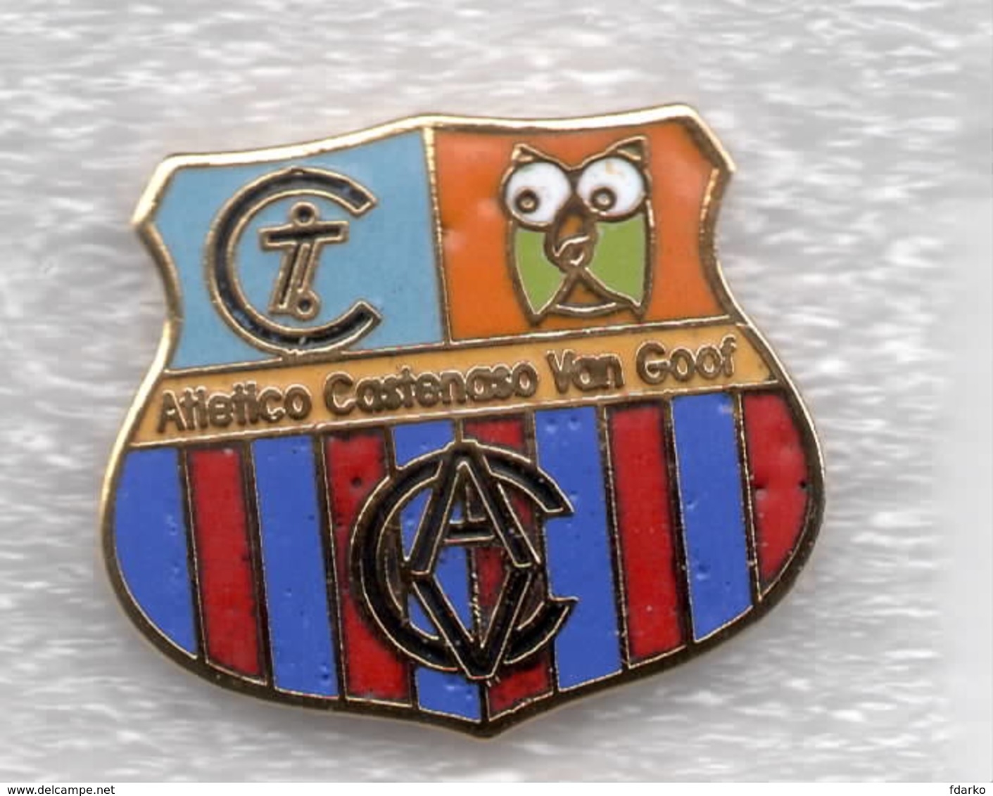 Atletico Castenaso Van Goof Bologna Calcio Distintivi FootBall Soccer Pin Spilla Italy - Calcio