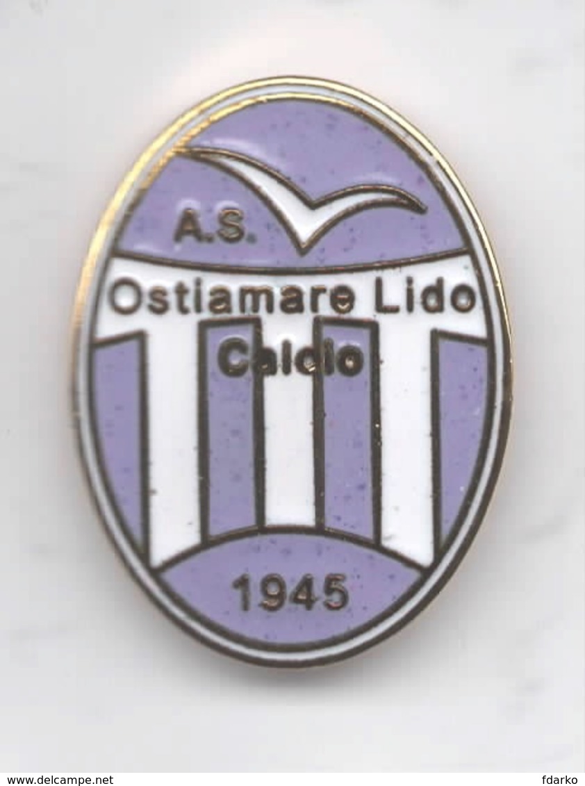 AS Ostiamare Lido Calcio Distintivi FootBall Soccer Pin Spilla Italy - Calcio