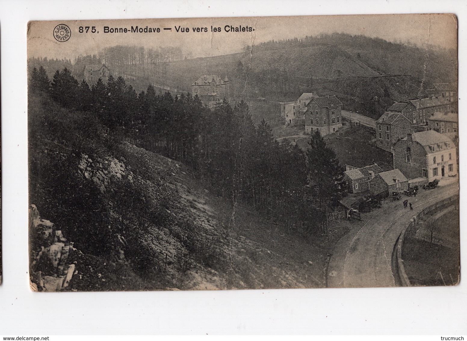 2 - BONNE - MODAVE  -  Vue Vers Les Chalets - Modave