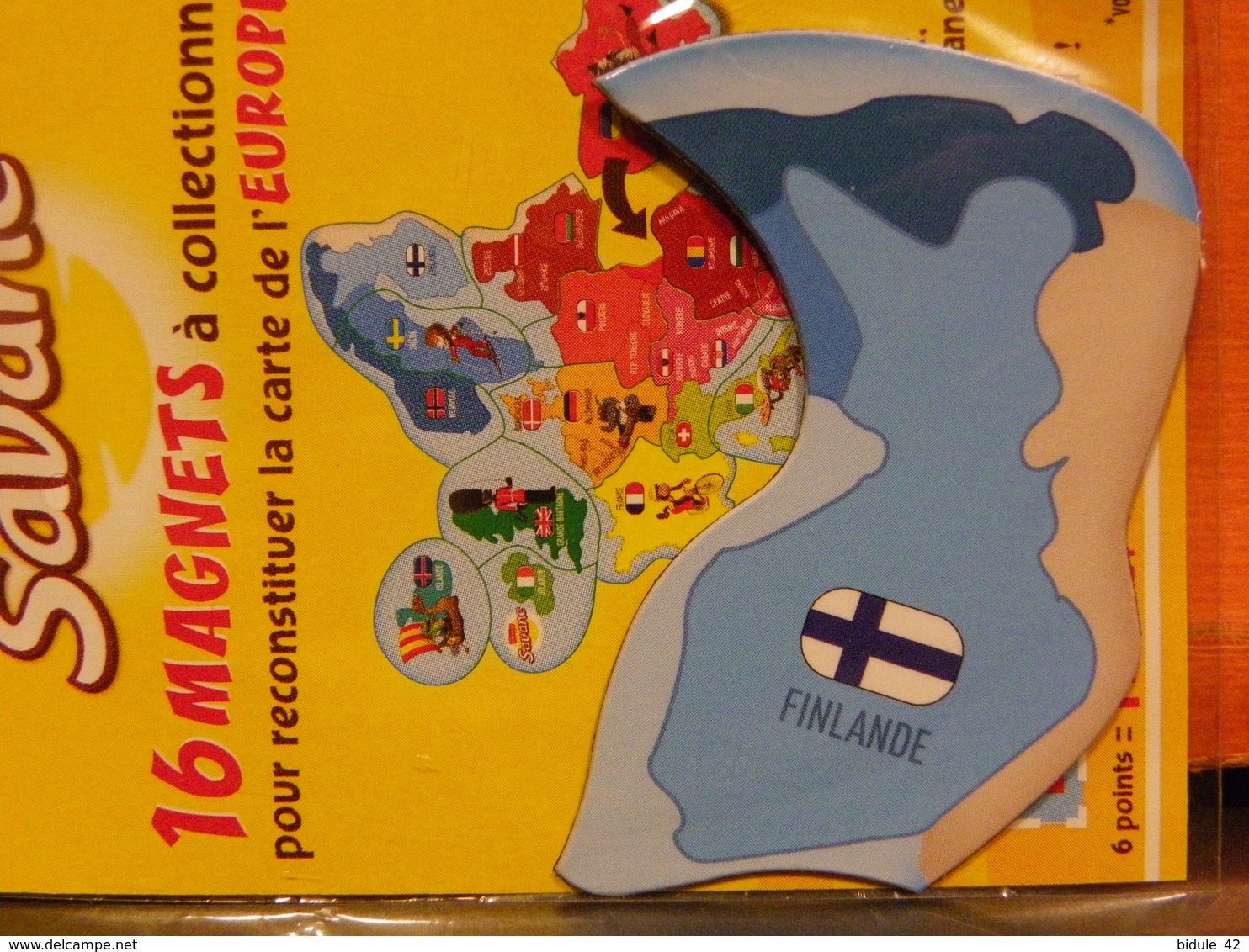 Magnet BROSSARD Europe Finlande - Tourisme