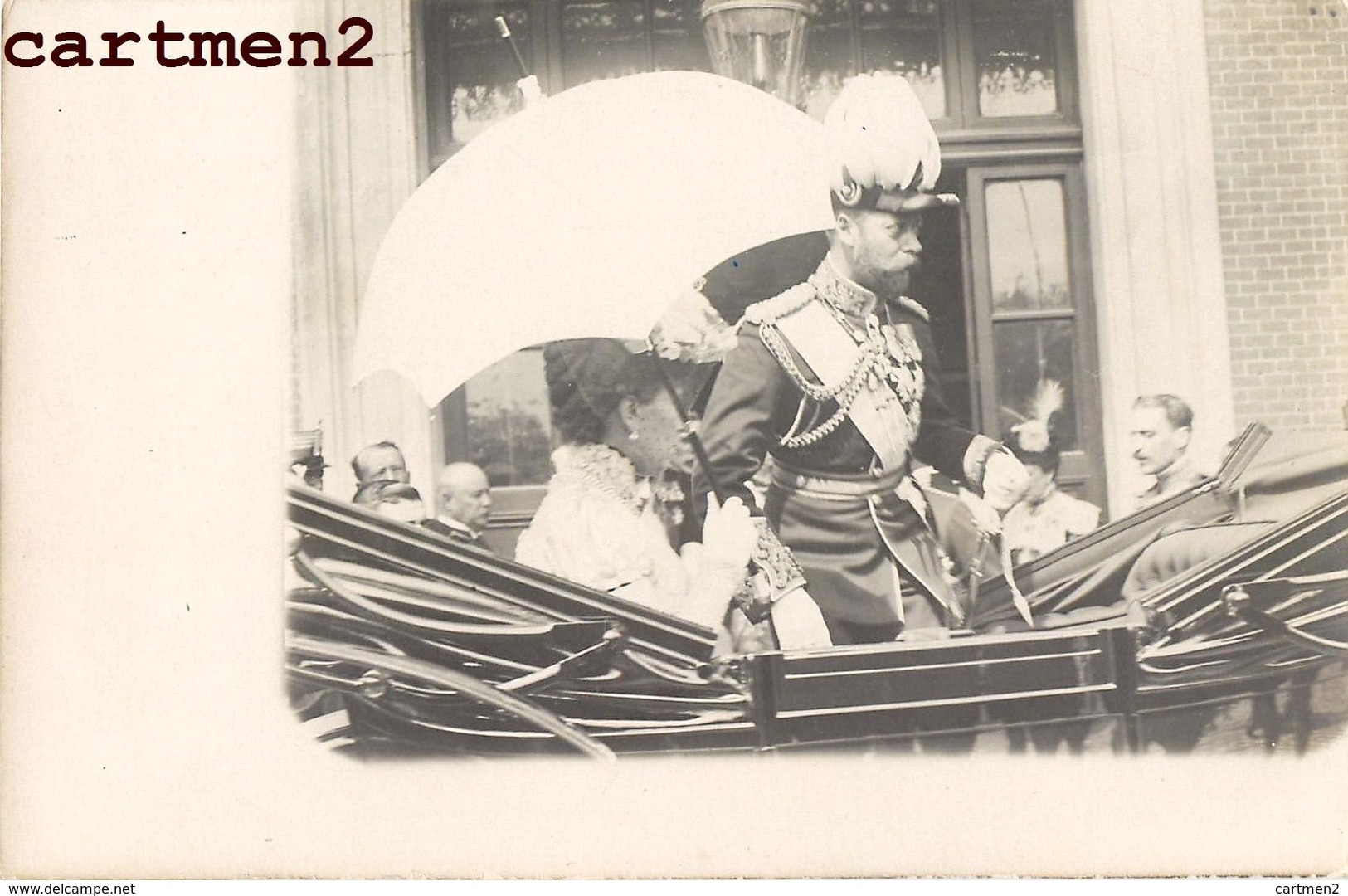 CARTE PHOTO : KING EDOUARD VII OU TSAR NICOLAS II DE RUSSIE FAMILLE ROYALE ROI UNITED-KINGDOM FAMILLE ROYALE - Royal Families