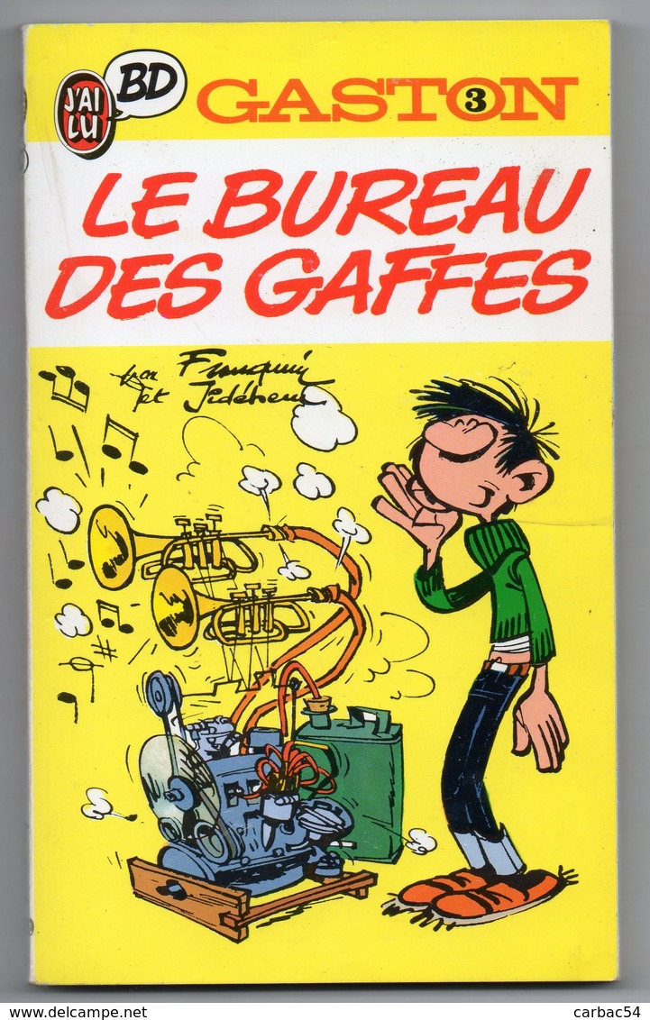 J'ai Lu    Gaston 3    Le Bureau Des Gaffes - Franquin