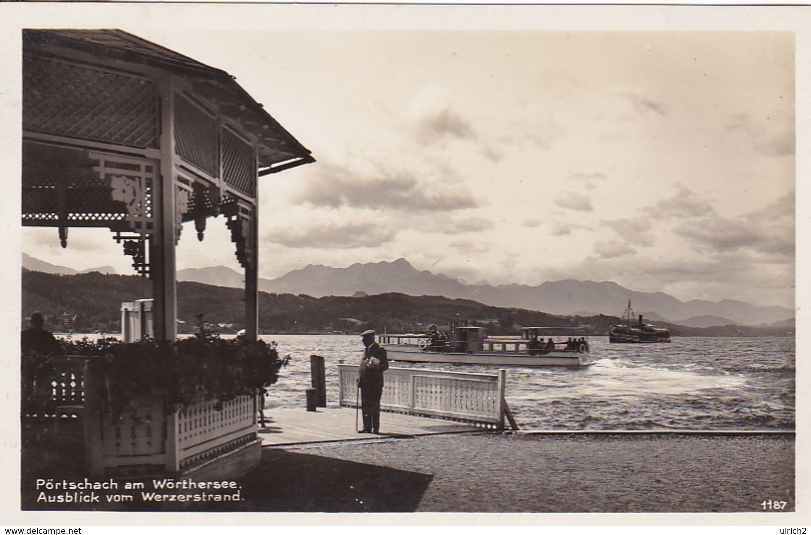 AK Pörtschach Am Wörthersee - Ausblick Vom Werzerstrand  (41736) - Pörtschach