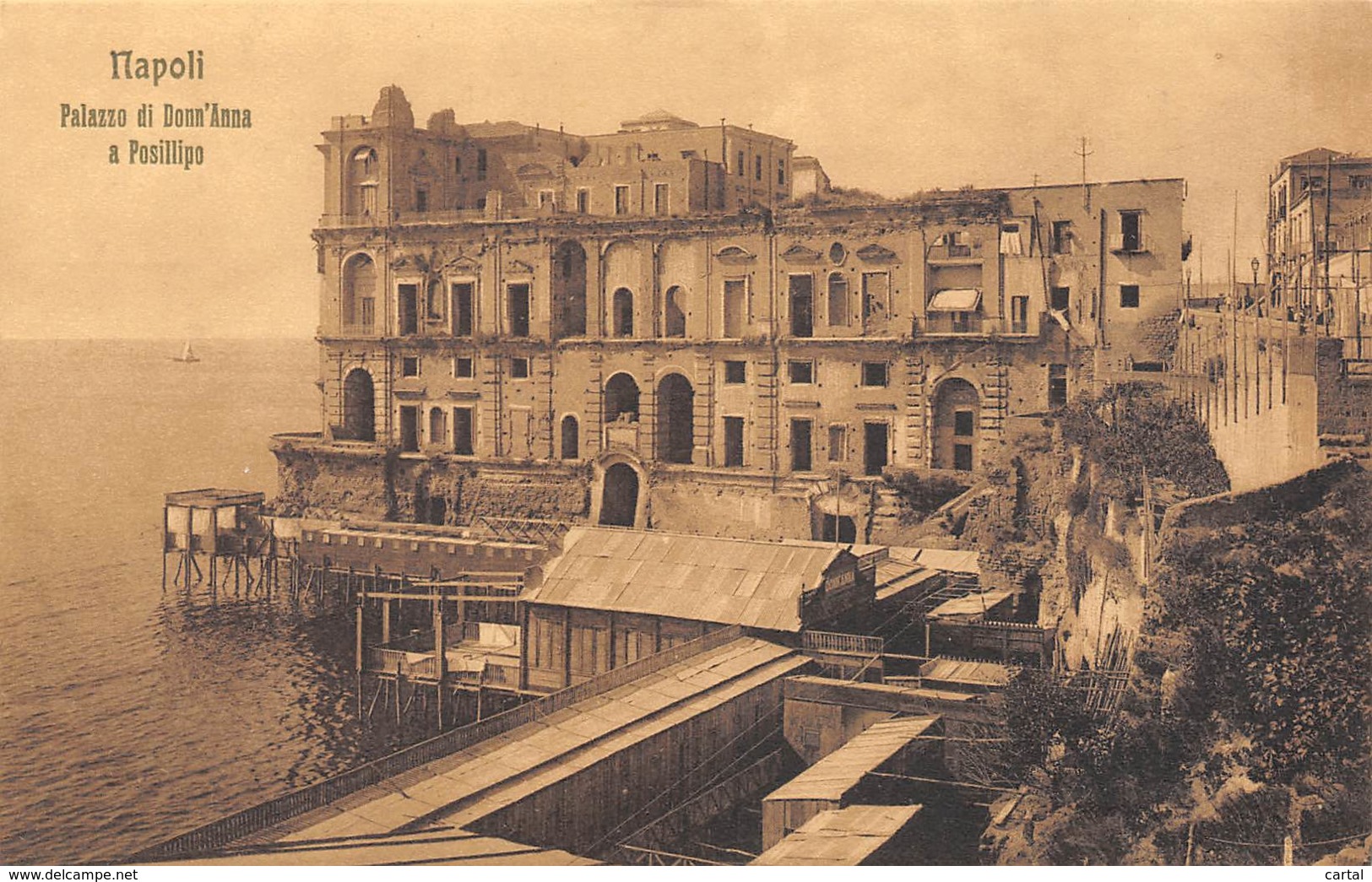 NAPOLI - Palazzo Di Donn'Anna A Posillipo - Napoli