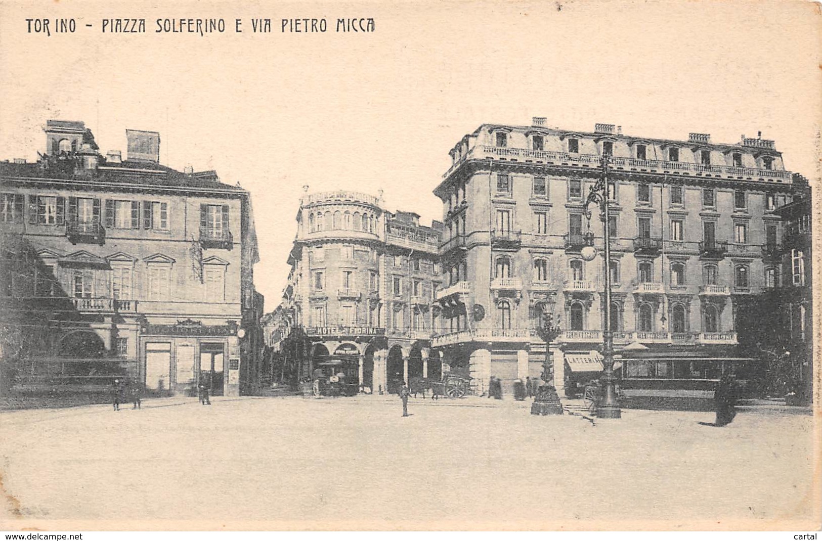 TORINO - Piazza Solferino E Via Pietro Micca - Multi-vues, Vues Panoramiques