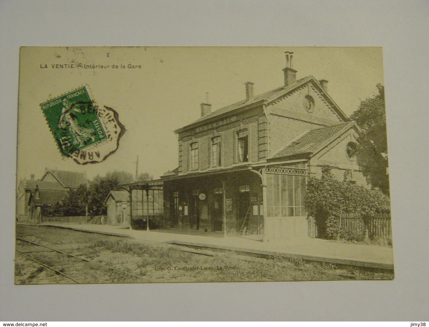 PAS DE CALAIS -LAVENTIE-INTERIEUR DE LA GARE - Laventie