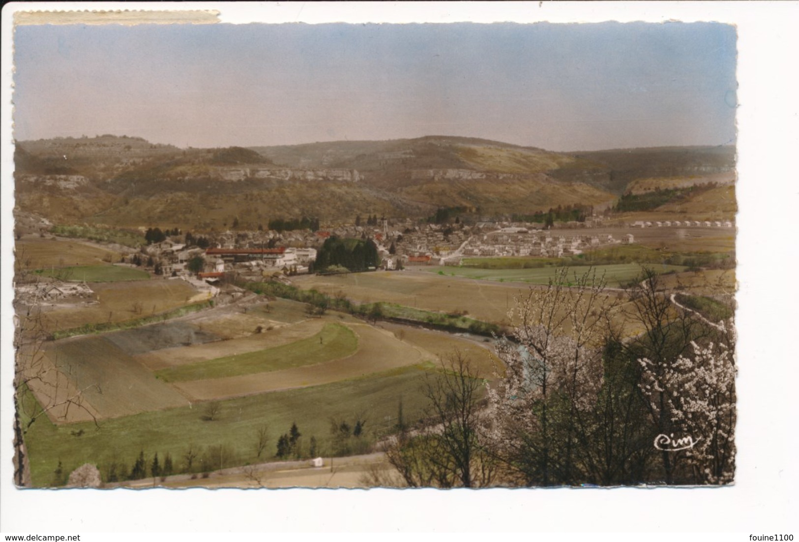 Carte  D' Ornans   ( Format C.P.A )( Recto Verso ) - Autres & Non Classés