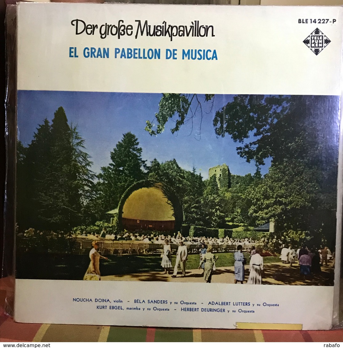 LP Argentino De Artistas Varios El Gran Pabellón De Música Año 1963 - Instrumentaal