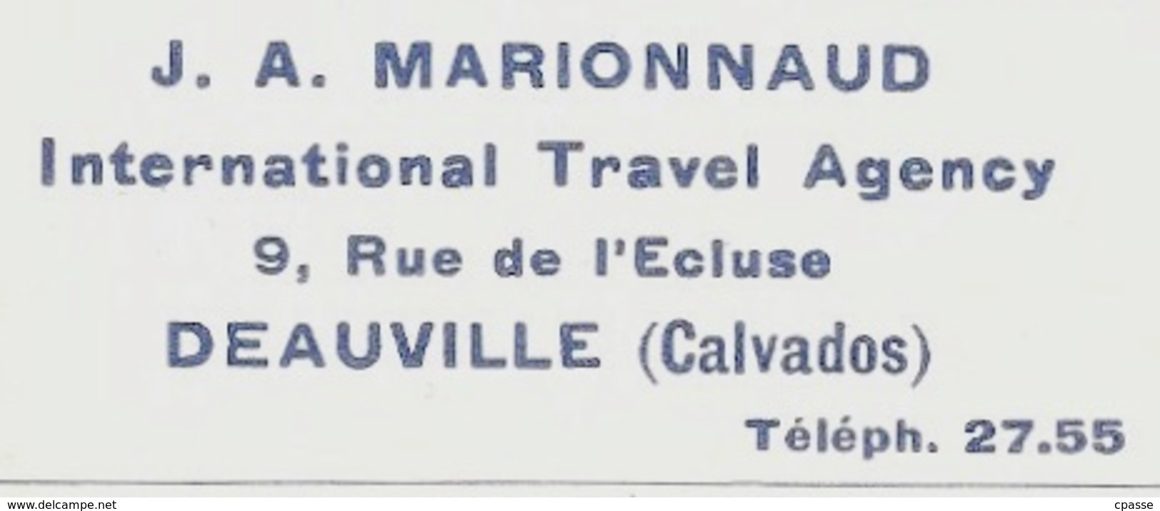 CPA PAQUEBOT Steamer "LAPLAND" Red Star Line (Repiquage Publicitaire Agence Marionnaud 14 Deauville) * Bateau Ship - Passagiersschepen