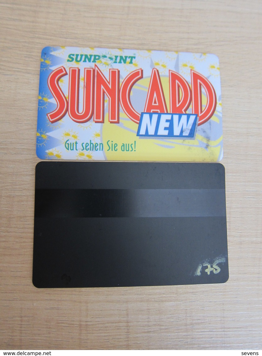 Magnetic Card, Sun Point New Card(backside Black) - To Identify