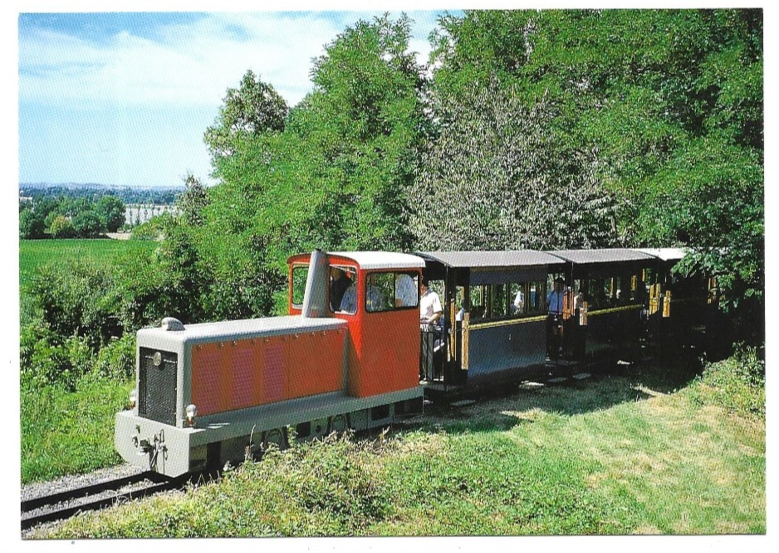 Saint Lieux Les Lavaur Le Train Sort Du Bois De La Garrigole Publication ACOVA-CFTT Toulouse N° 30 Cliché F. Saussède - Autres & Non Classés