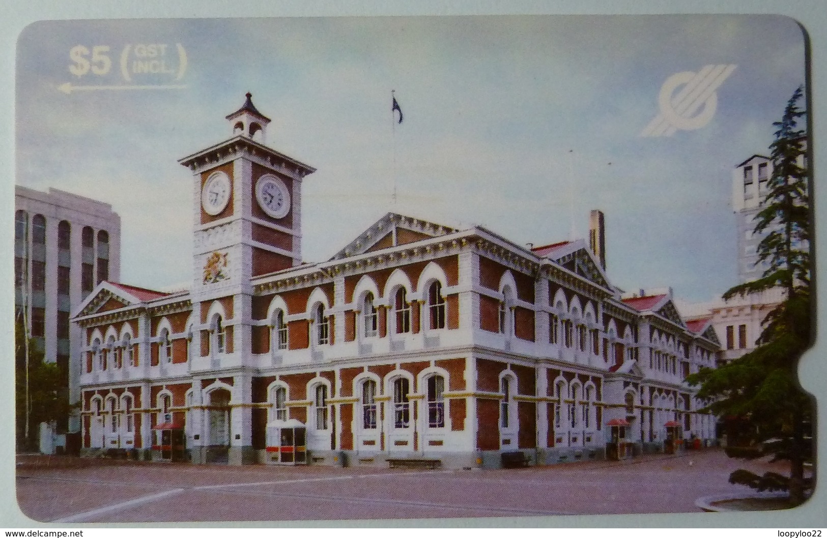 NEW ZEALAND - GPT - NZ-G-2 - Chief Post Office, Christchurch - 1989 Trial Issue - $5 - Used - Neuseeland